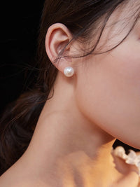 Thumbnail for Pure Freshwater Pearl Stud Earrings