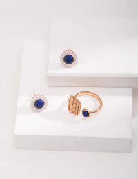 Thumbnail for Vintage Style Lapis Lazuli Ring