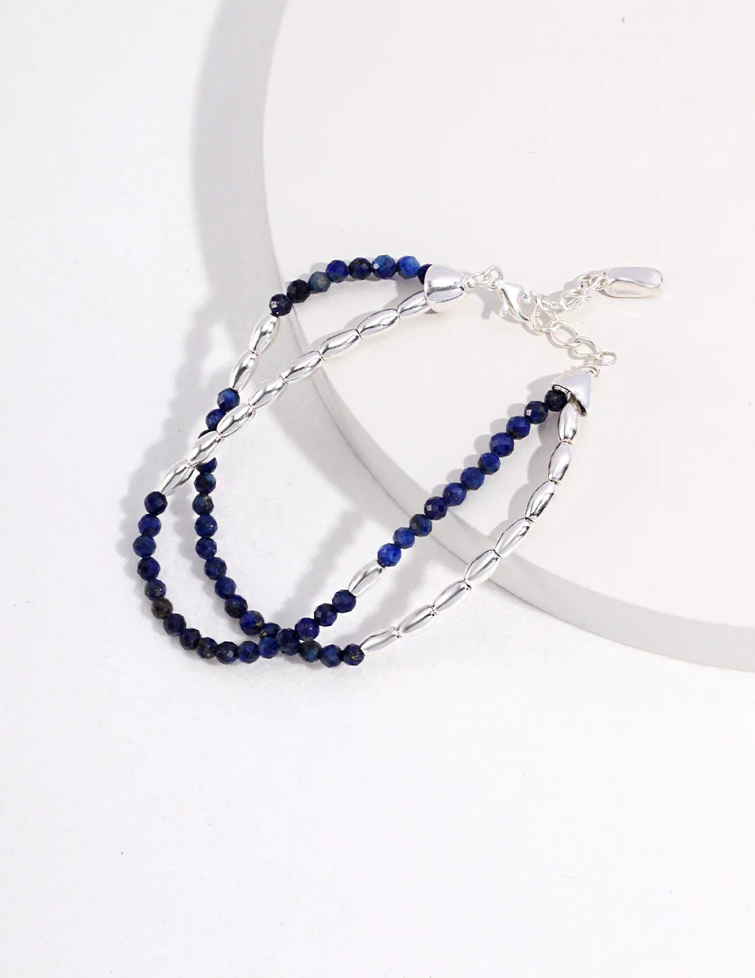 Lapis Lazuli Beaded Bracelet