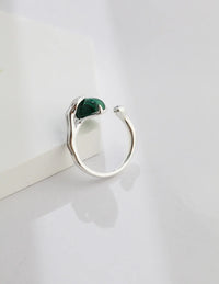 Thumbnail for Natural Malachite Open Ring