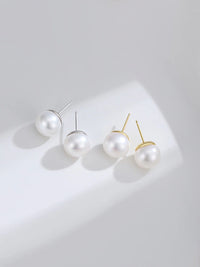 Thumbnail for Pure Freshwater Pearl Stud Earrings